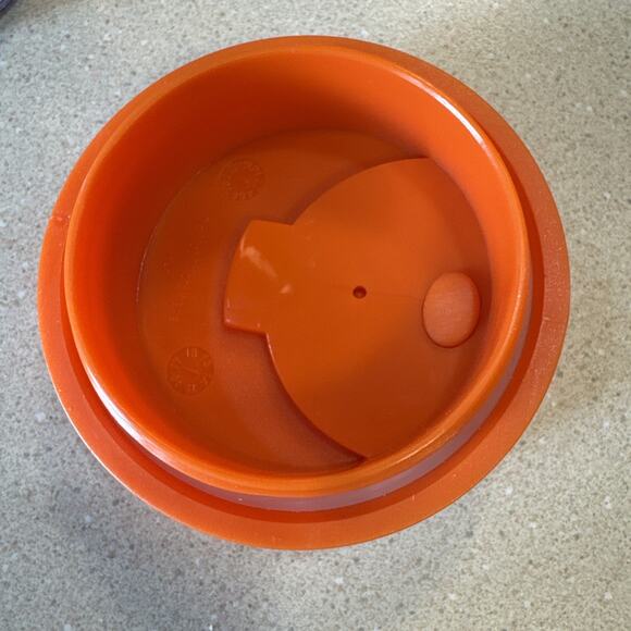 Starbucks 2021 Hawaii Lava Flow Orange Red Acrylic Tumbler Travel 12oz - Picture 5 of 5